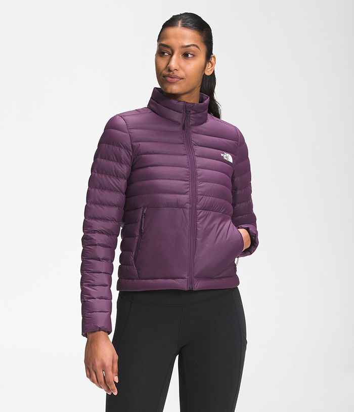 The North Face Winterjas Dames Stretch Seasonal HARY93605 - Paars